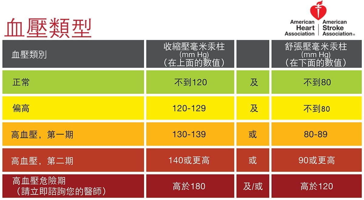 Blood Pressure Chart For Age Groups - Printable Free Templates