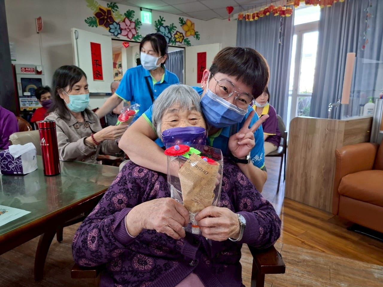 日照中心的母親節活動