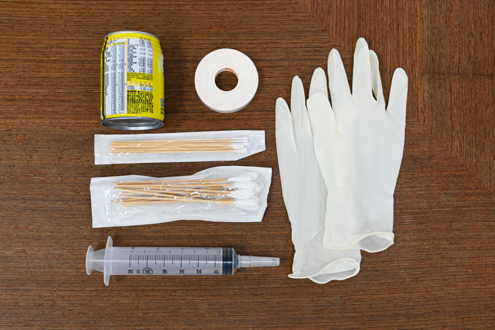 鼻胃管灌食需要準備的物品